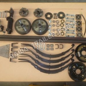 DIY Trailer Kit-2Tonne Hydraulic DRUM Brake Tandem Kit