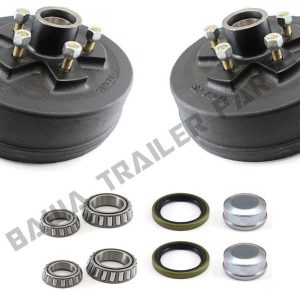 American Brake Drums 10" Ford With Bearing Kit! Trailer Parts