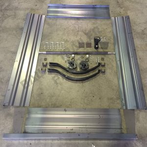 Trailer Panel Kit 1800x1200x320mm Mild Steel With Running Gear! Trailer Parts