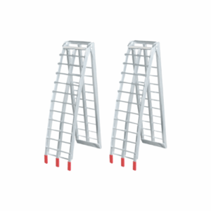 1 Set Aluminium Folding Loading Ramp 680 KG 2250mm x 280mm Trailer and Caravans