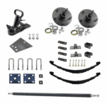 DIY Un-Braked Single Axle Kit 1000Kg