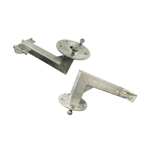 2 (1) Galvanised Spare Wheel Bracket - Image 1