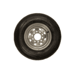10" Galvanised Multi-fit Boat Trailer Wheel with Tyre Assembled
