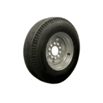 10" Galvanised Multi-fit Boat Trailer Wheel with Tyre Assembled - Image 2