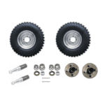 8" Atv Wheel Kit With 40mm Square Stub Axles And Hubs