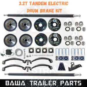 DIY 3.2 Tonne Electric Drum Brake Tandem Kit