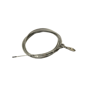 Marine Steel Cable 5mm with Snap Hook 7.5M