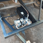 Hydraulic Ram Cylinder Tipper Trailer kit Pump 825mm stroke 4 stage 4500kg HD - Image 3