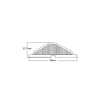 LED Number Plate Light 90 x 18mm M/Volt - Image 2