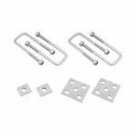 U Bolt Kit Galvanised - Customisable to suit Axle and Springs