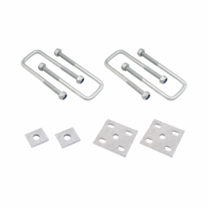 U Bolt Kit Galvanised - Customisable to suit Axle and Springs