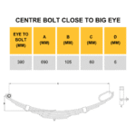 Rocker Springs 60mm Decromate - Image 2
