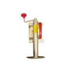 Trailer Jack 2000lbs with Bolt on Bracket - Zinc