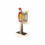 Trailer Jack 2000lbs with Bolt on Bracket - Zinc - Image 2