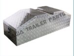 1 x 1600MM ALUMINIUM TOOL BOX Trailer Truck Toolbox Slanted Side Drawers T Lock