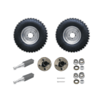 10" Atv Wheel Kit With 40mm Square Stub Axles And Hubs - Image 4