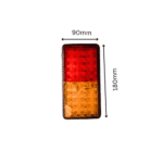 Led Trailer Lights Red/amber 10-30 Volts  - Image 2