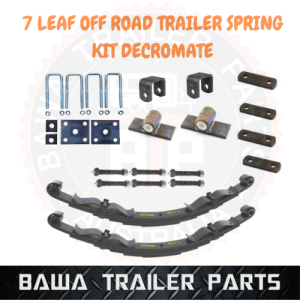 7 Leaf Off Road Dacromat Trailer Spring Kit 1500KG Trailer Caravan Rebound Springs