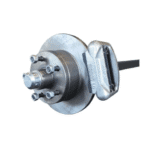 45mm Square Mechanical Disc Braked Axle Assembled Complete 1400KG