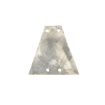 4 Hole Override and Electric Coupling Plate Triangular Galvanised