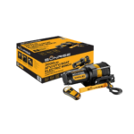 Electric Winch Trailer Car ATV UTV 3000lbs (1360kg) Wireless 12V 153:1 Gear Synthetic Rope Winch