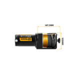 Electric Winch Trailer Car ATV UTV 3000lbs (1360kg) Wireless 12V 153:1 Gear Synthetic Rope Winch - Image 3