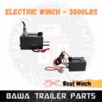 Electric Winch Trailer Car ATV UTV 3000lbs (1360kg) Wireless 12V 153:1 Gear Synthetic Rope Winch - Image 5