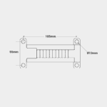 Override Coupling 50mm Towball 2T Rated - Image 2