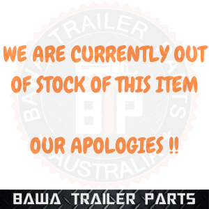 Tow Bar Tongue 2" Drop 322mm Solid Extended Shank