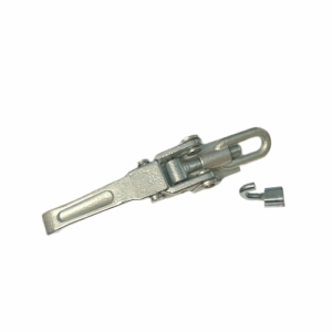 Over Centre Door Lock Latch Weld On Zinc Plated