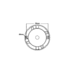 LED Interior Light 70mm Diameter Round - Image 2