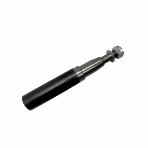 Stub Axle 39mm Round Natural 10"