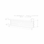 Ribbed Tailgate Panel - Image 2