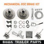 GALVANISED MECHANICAL DISC BRAKE KIT FORD / HT / HQ with SL or LM BEARINGS, Callipers and Coupling