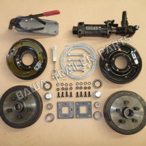 9” Mechanical Drum Brake Kit Ford / Holden HT / HQ / Commodore / 6 Stud LC Hub Drum with Bearings