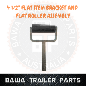1 x 4 1/2’’ FLAT STEM BRACKET & FLAT ROLLER ASSEMBLY