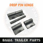 Drop Pin Hinge Steel - Weld On Tailgate Truck Trailer Rear Side Gate Door Hinges - Image 2
