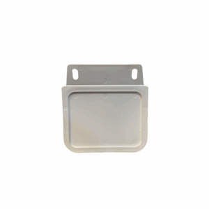 Mud Flaps - 9" x 9" Australian Made - White/ Black / Whit