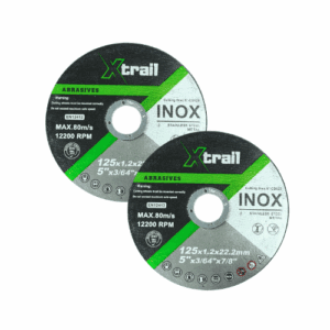 XTRAIL 5" Cutting Disc Inox 125x1.2x22.2mm