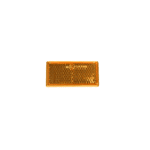 REFLECTOR STICK-ON CLEAR/AMBER 28 x 55MM - Image 2