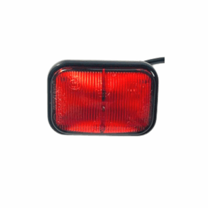 LED Side Marker M/Volt Red - 66x47mm