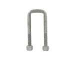 U-Bolts with Nyloc Nut 1/2″ Galvanised