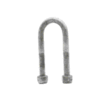 U-Bolts with Nyloc Nut 1/2″ Galvanised - Image 2