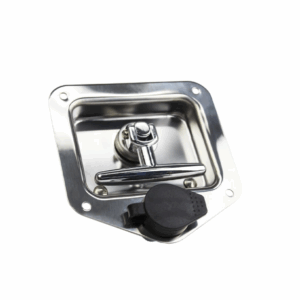 T Shaped Handle Lock Stainless Steel Trailer Caravan Toolbox Flush Mount