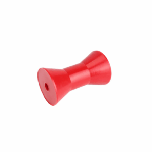 Poly Soft Roller Super Keel Roller 17mm Bore Red