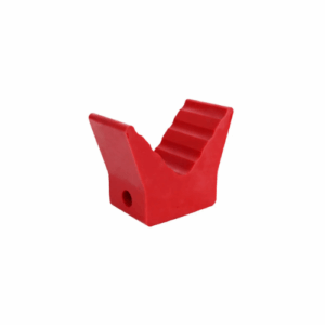 3” Poly V Block Red 14mm
