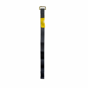 Tautliner Strap Black with Bent Rail Hook 44 x 850mm 1000kg LC