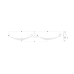 Tandem Rocker Roller Suspension Spring Complete Assembly - Image 2