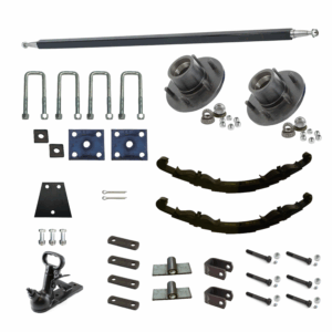 DIY Un-Braked Off-Road Single Axle Kit 2000Kg