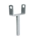 Flat Roller Bracket Single Stem - Image 2
